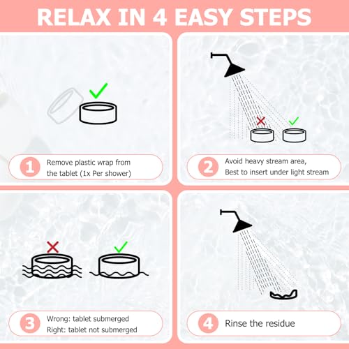 Shower Steamers Aromatherapy Gifts for Women- SWCANDY 18 Pack Shower Bombs Birthday Gifts for Women Mom, Bath Bombs with Essential Oils Stocking Stuffers, Self Care and Relaxation