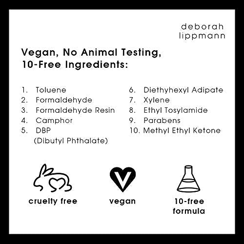 Deborah Lippmann High & Dry Top Coat for Nail Polish, 0.50 Fl Oz