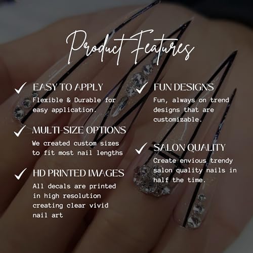 Custom Nail Decals Personalized Nail Art Decorations