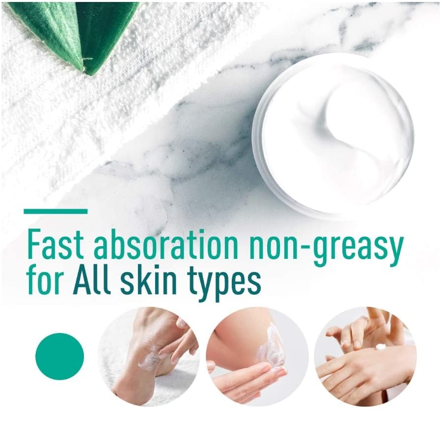 Urea cream 40 perent for feet: Maximum Strength Urea lotion for cracked Heels and Rough Thick Skin for foot- 42% Crema 5.29 oz.