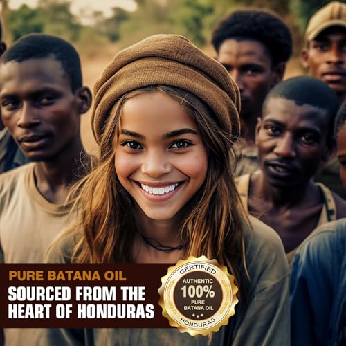 Organic Batana Oil for Hair Growth & Repair | 100% Pure, Unrefined Hair Treatment | Strengthens, Moisturizes, Reduces Hair Fall | 4.15 oz