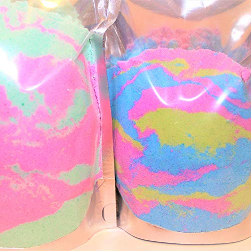 Bath Bomb Powder, Foaming Bath Dust, Stress Relief, Spa Gift, Bath Crumbles