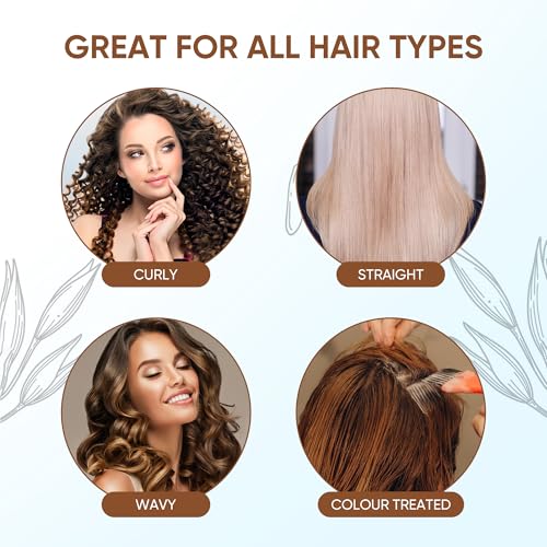 Rice Water Hair Growth Shampoo - Thickening Shampoo with Biotin for Hair Loss and Thinning Hair