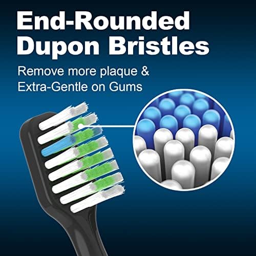 Replacement Toothbrush Heads 10 Pack Only for AquaSonic Duo and for Home Dental Center,5 Black+5 White，Not for AquaSonic Other Series
