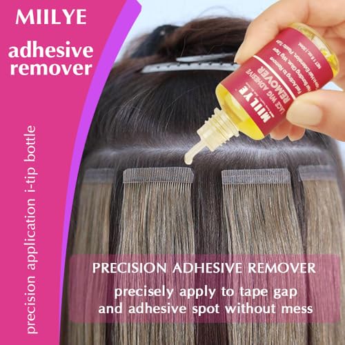 MIILYE Wig Glue Spray Set for Front Lace | White Glue and Remover With Melting Band | Lace Kit for Wig Installation