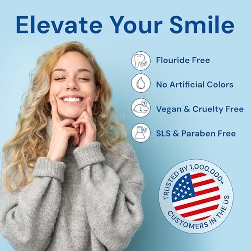 Snow Teeth Whitening Gel - Add to Toothpaste for a Whiter Smile - Vegan Hydrogen Peroxide Gel with Xylitol for Tooth Stain Removal and Brightening - 18g