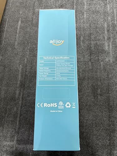 ALLJOY Foot Spa Bath Massager with Heat, Collapsible Foot Massager Spa Soaking Tub with Bubbles, Pumice Stone, Timer, 6 Shiatsu Massage Rollers Pedicure FootSpa for Relaxation, Gifts for Dad, Mom