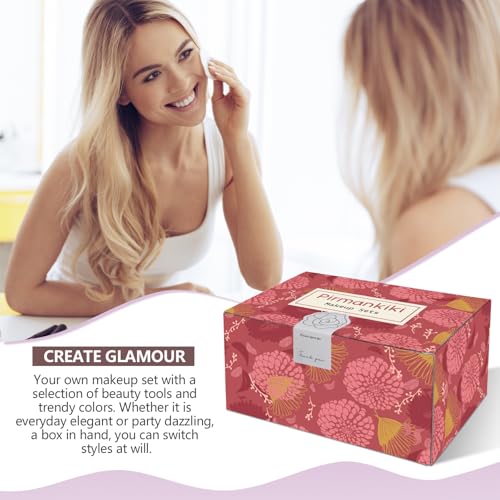 All-in-One Makeup Kit for Women & Girls - Travel & Professional Makeup Set Includes Eyeshadow, Lipstick, Brow Pencil, Eyeliner & Brush Set