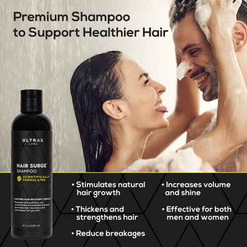 Hair Thickening Shampoo for Thinning Hair and Hair Loss - Hair Surge 8 oz for Women and Men