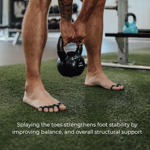 The Toe Spacer FLEX | Recovery from the Ground Up, Correct Bunions, Plantar Fasciitis, & Correct Toes | Adjustable Unisex Toe Spacer, perfect for first time users - Relieve Foot Pain and Tension