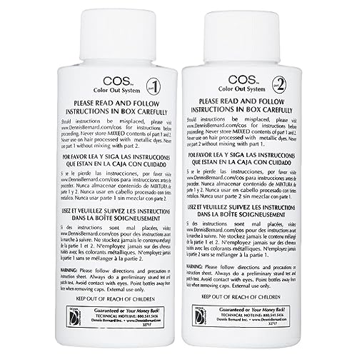 COS, The Original Color Out System | Guaranteed Authentic Original Formula l Safely Remove Semi & Permanent Hair Color | Ammonia Free
