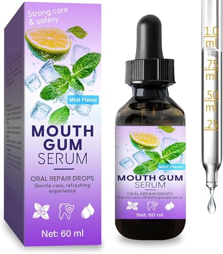 Gum Restore Drop - Gum Repair for Receding Gums & Stain Removal Natural, Fresh Breath and Portable Oral Care Solution (1pcs)