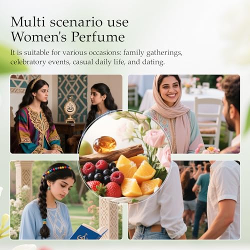Perfume for Women, Long-Lasting Eau de Parfum Spray Floral Fruity Women's Fragrance, 3.4 Fl oz