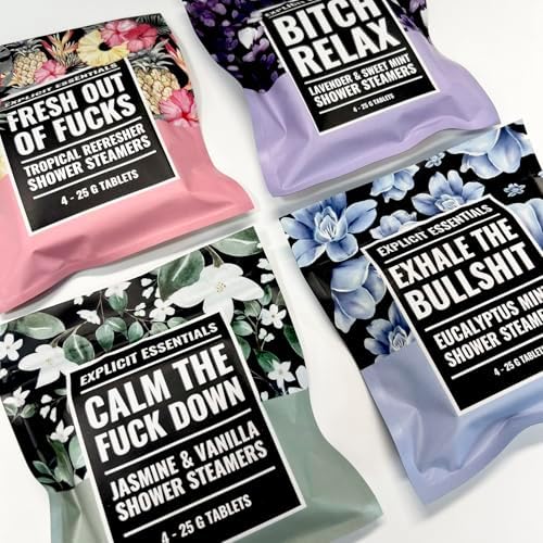 Shower Steamer Gift Set Explicit Essentials