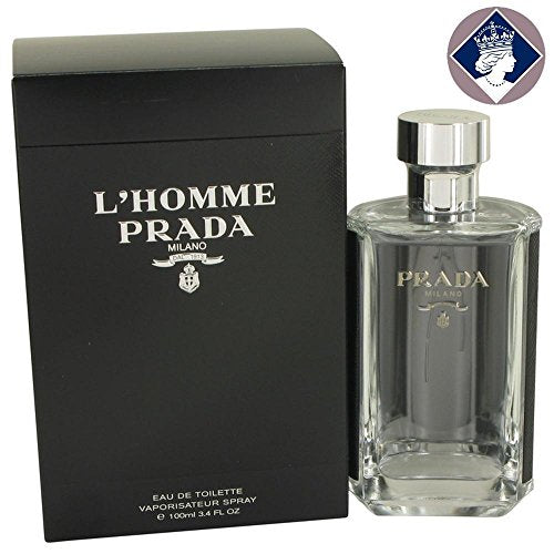 Prada L'homme For Men - 3.3 Oz Eau De Toilette Spray
