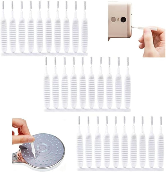 Gap Hole Anti-Clogging Cleaning Brush, 2024 Upgrade Shower Head Cleaning Brush for Small Hole Shower Head Cleaner Tool Multifunctional Hole Cleaning Brush for Pore Small Nozzle Keyboard, 30Pcs