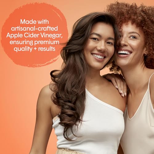 dpHUE Apple Cider Vinegar Hair Rinse Lite, 8.5 oz - Shampoo Alternative, Scalp Cleanser & Post Workout Rinse - Won’t Weigh Fine Hair Down - Removes Buildup & Sweat