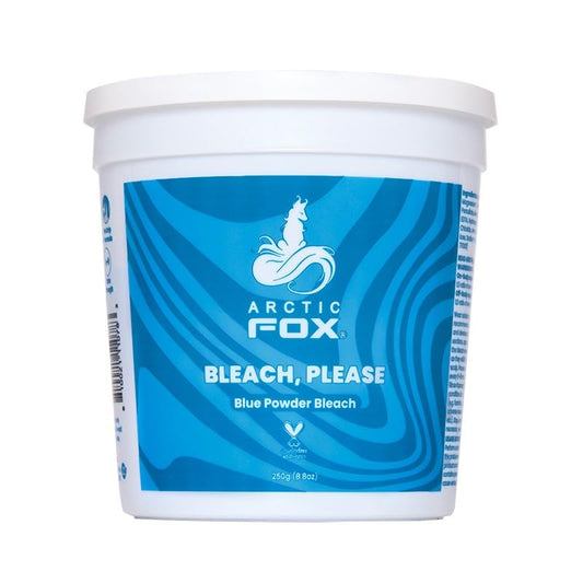 ARCTIC FOX Bleach Please, Blue Powder Bleach 8.8 oz (0.5 lb) Tub Perfect for bleach bosses with big hair goals.