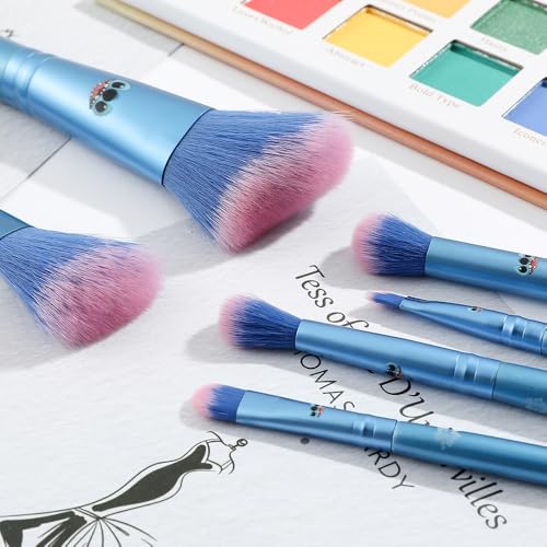 Stiitch Gifts Anime Stiitch Makeup Brushes Set Stich Stuff for Girls Women Premium Gifts