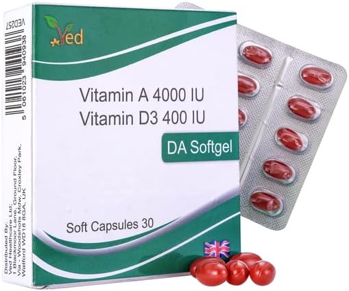 Ved Vitamin A & D3 SOFTGEL Capsule (15X2)