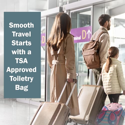 Peaknip Travel Toiletry Kit For Women - 15 Piece Travelers Essentials, TSA Compliant, Travel Size Toiletries kit, Bundle includes Shampooo & Conditioner, Body Wash, Deodorant, Moisturizer & More