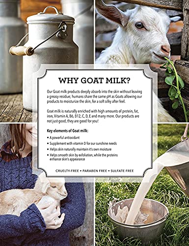 Dionis - Goat Milk Skincare Sea Treasures Scented Hand Cream (1 oz) - Set of 4 - Made in the USA - Cruelty-free and Paraben-free