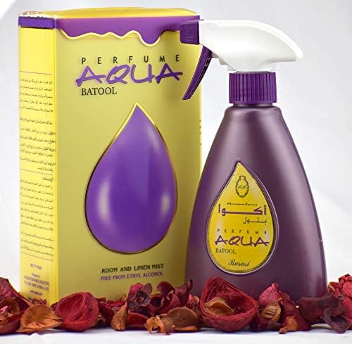 Rasasi Aqua Batool Room & Linen Mist Spray, 12.6 Ounce
