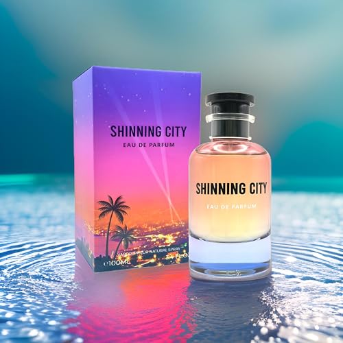 Shinning City Perfume by Emper. Unisex Eau de Parfum for Women and Men 3.4 Fl Oz 100ml. Fresh Summer Fragrance - City of Stars