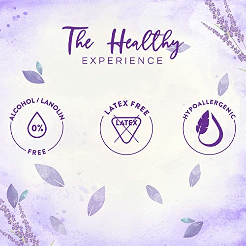 Shower Free Shampoo Cap - 8 Shampoo Caps for Bedridden Patients, Elderly, Travelling, Camping - Disposable - Lavender Scented - Latex and Alcohol Free - Hypoallergenic - Natural Ingredients