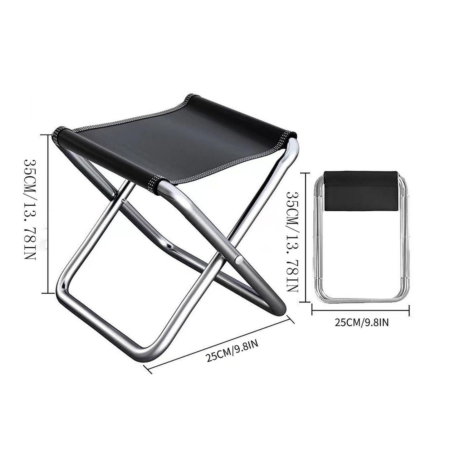 Kieccall Camping And Hiking Outdoor Portable Folding Chair, Readiness , Fishing Stool, Travel Camping Horse, Strong And Light Line Up