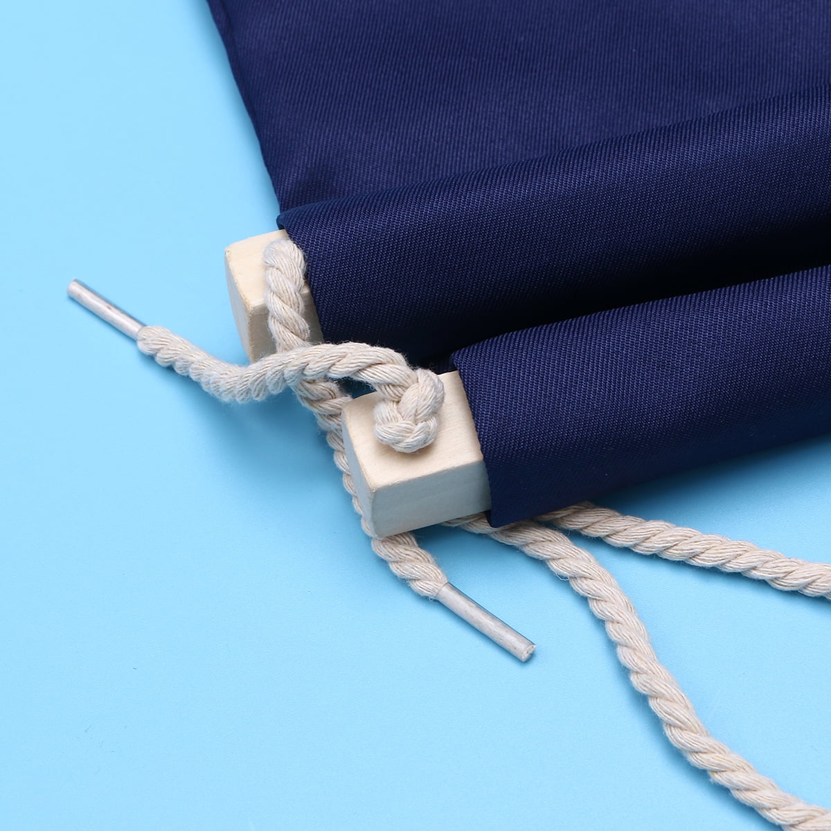 Worgeous 1Pcs Dark Blue Foot Hammock for Home and Office 11.8x6.7x0.4in