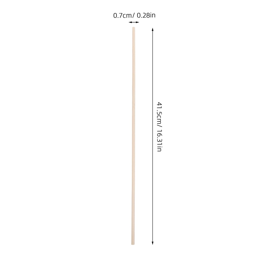 MIPCASE 6Pcs Dowel Rods for Makeup Artist Chair Canvas Replacement in Khaki for Home Users