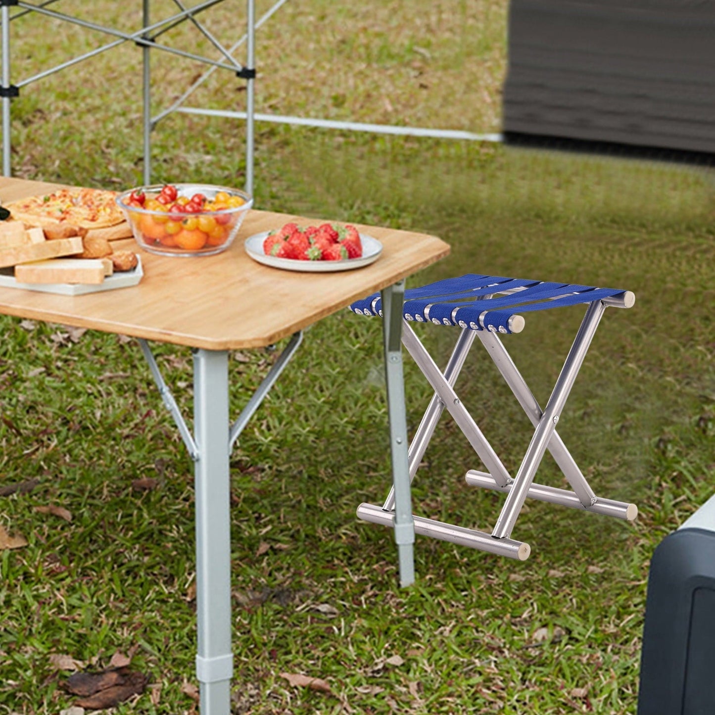 geerera Folding Stool Chair Maza Stool Fishing Stool Camping Stool Suitable For Outdoor Fishing Or Camping Easy To Carry
