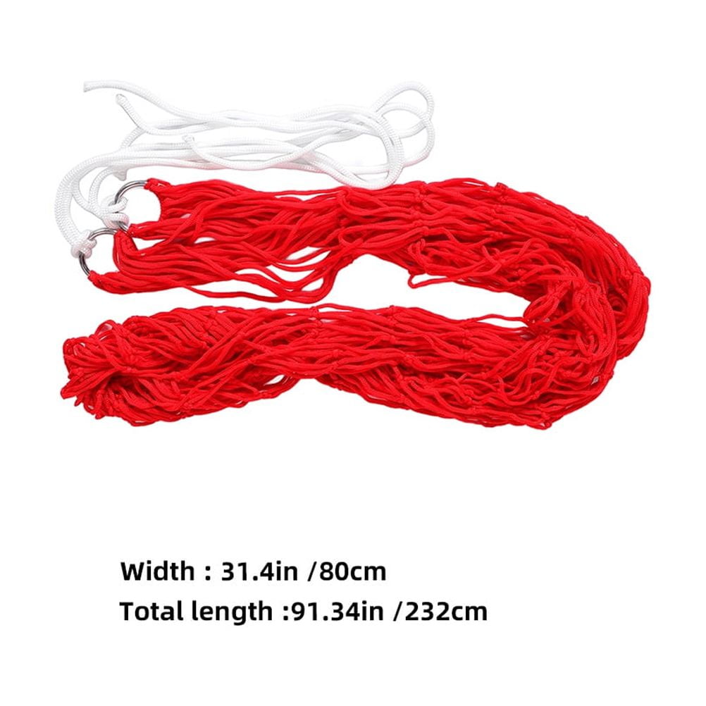 Homoyoyo Hammock Outdoor Camping Red Nylon 1Pcs 95X31.5X0.2In