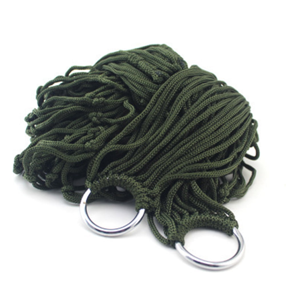 Worgeous 军绿吊 Camping Hammock with Rain Fly Bed Net Mesh Travel Green