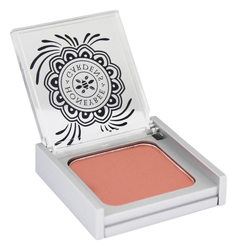 Honeybee Gardens Complexion Perfecting Blush in Tea Rose, Medium Spiced Peach Pigmented, Vegan & Gluten-Free, 8.5g