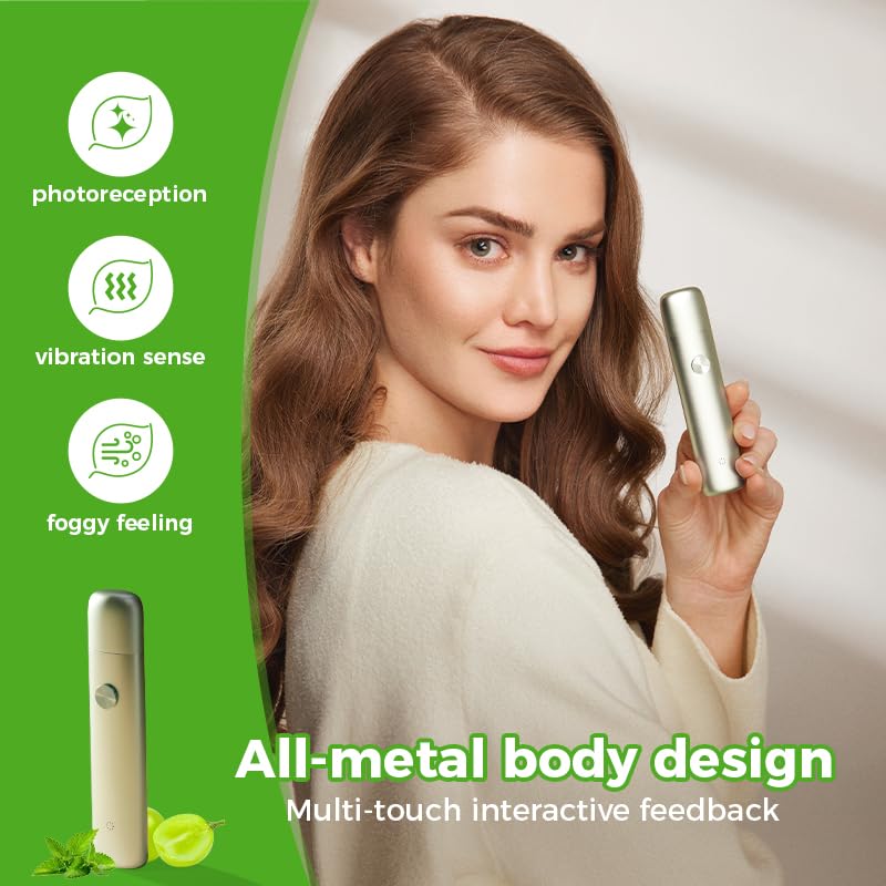 Smart Electric Oral Spray - Mouth Spray Fresh Breath, Cool Mint Breath Spray, Mouth Freshener Spray, Rechargeable, Alcohol Free, With 4 Pods (Classic+4 Bombs)