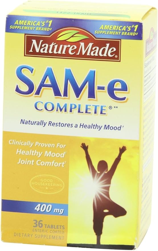 Nature's Made Sam-e Complete 400-mg 36 Tablets (2 Pack)