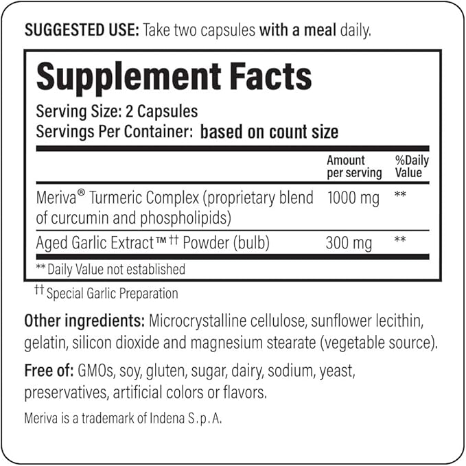 Kyolic Aged Garlic Extract Formula 111, Healthy Inflammation Response, 150 Capsules (Packaging May Vary)