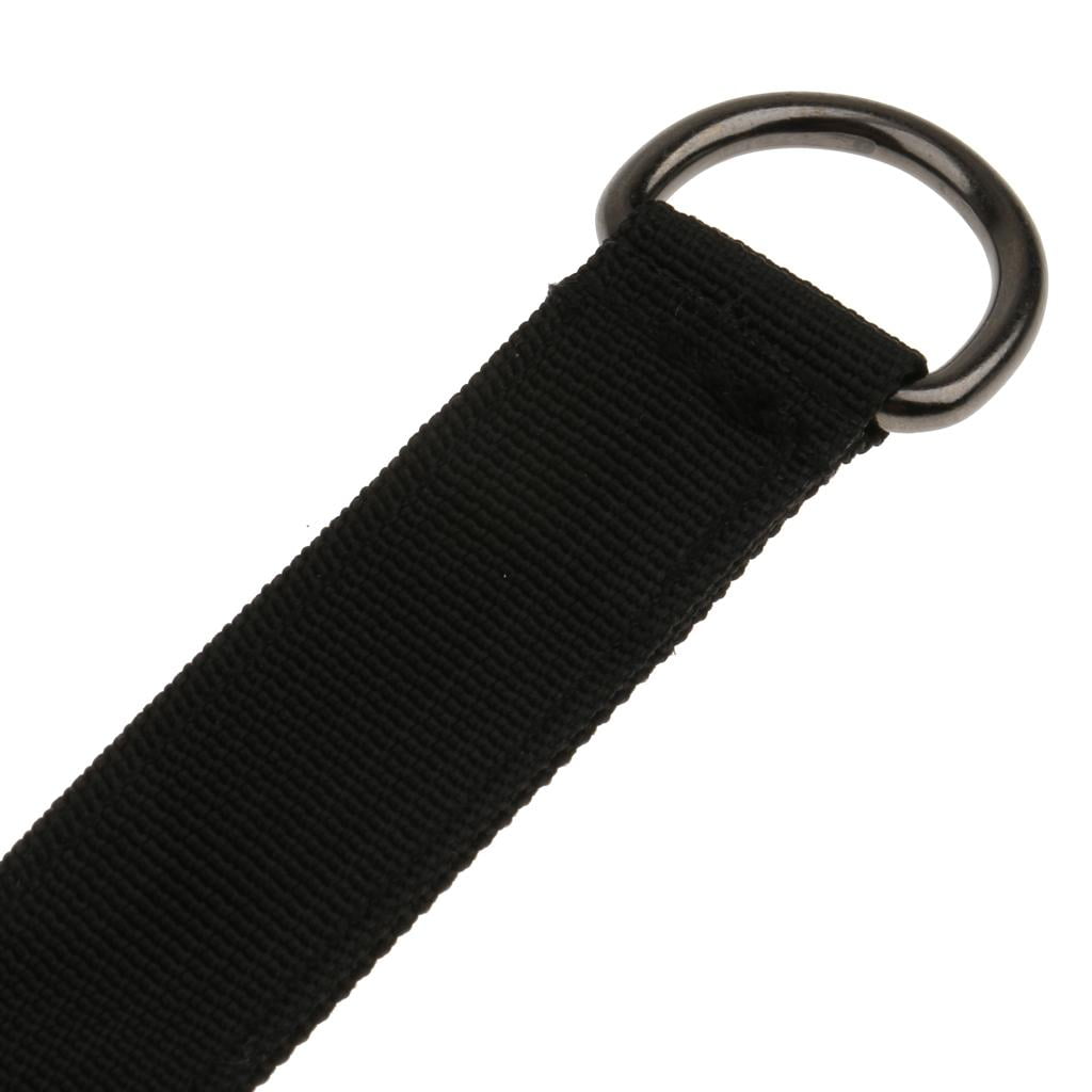 YWMJZEU 2x 65cm Nylon Camping Sleeping Hammock Straps Garden Swing Hammock Rope Belt