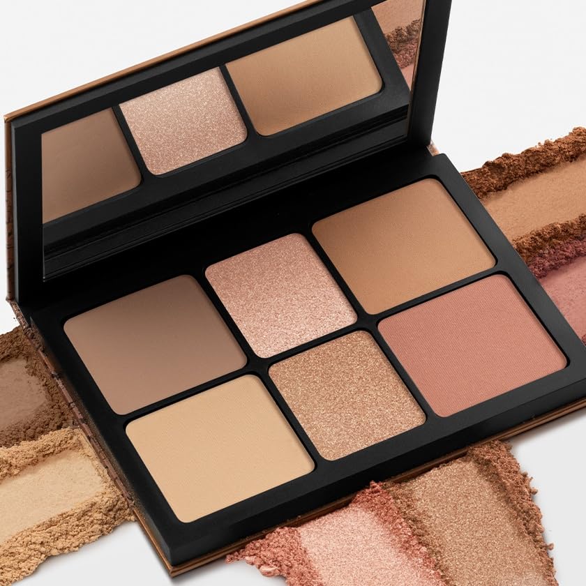 Smashbox The Cali Contour Palette | Versatile Blendable Highlighter + Bronzer Kit