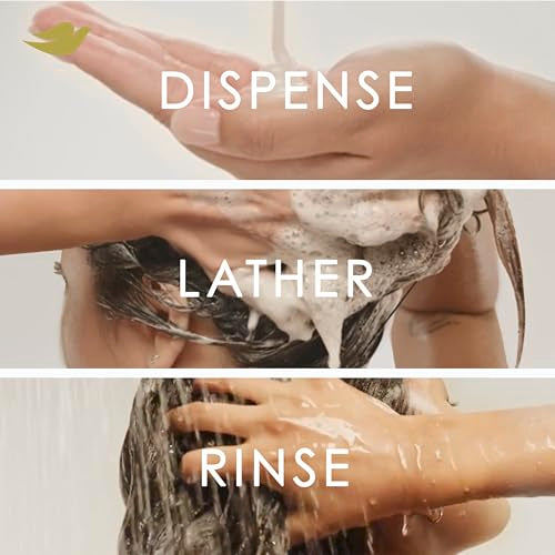 Dove Damage Therapy Derma Shampoo Dryness + Itch Pack of 6 for Flaky Scalp with Pyrithione Zinc and Coconut Oil 12 Fl Oz