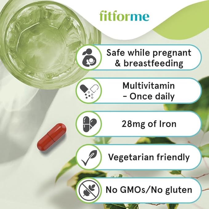 FitForMe Bariatric Multivitamins After Gastric Sleeve - One a Day WLS Optimum Capsule Starter Pack - 10 Days Supply of Vitamins, Minerals & Iron, Scientifically Proven