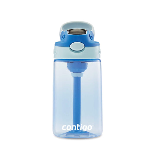 Contigo Kids Straw Water Bottle with AUTOSPOUT Lid, 14oz, Cotton Candy