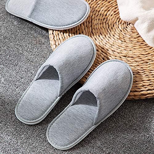 Rocutus 2 Pair Disposable Slippers, Travel Portable Guest Slippers, Anti-skid Home Interior Hotel Special Shoes