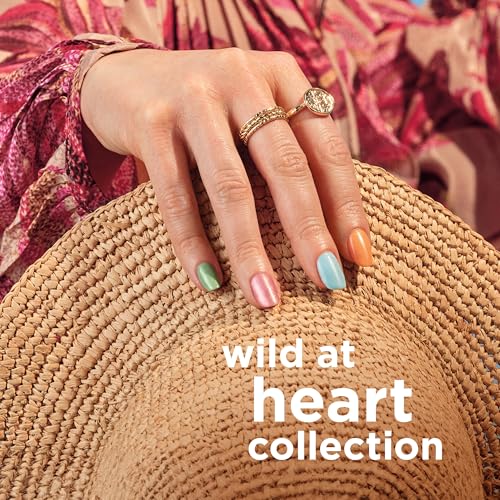 Sally Hansen Miracle Gel™, Distressed Denim, Long Lasting, Gel-Like Formula, No UV Lamp Needed, Blue Nail Polish