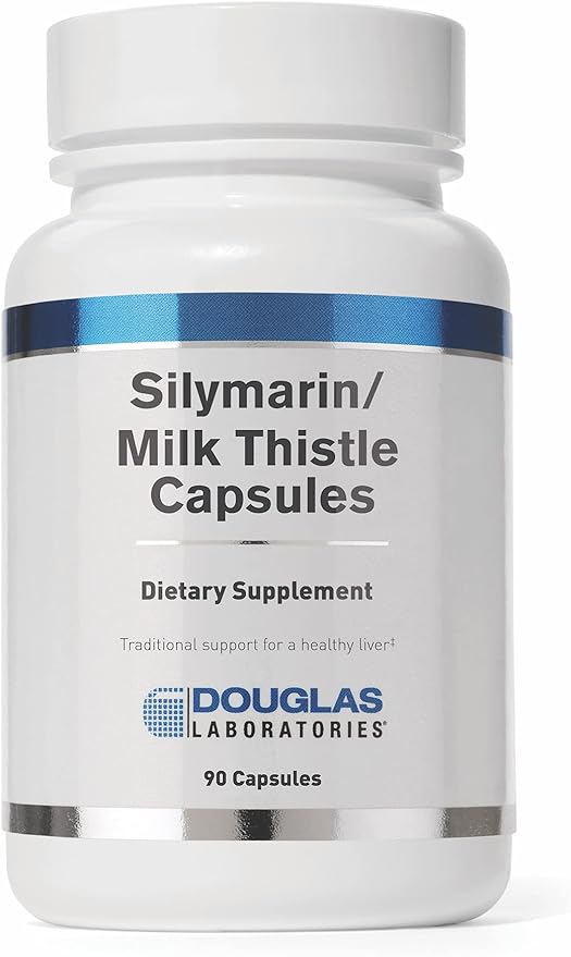 Douglas Laboratories Silymarin/Milk Thistle Capsules | 150 mg. of Milk Thistle Extract | 90 Capsules