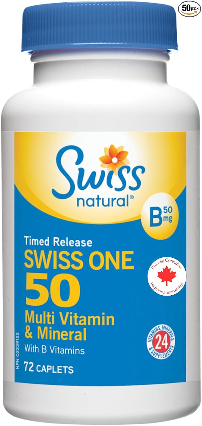 Swiss One 50 Timed Release Multi Vitamin & Mineral with B Complex