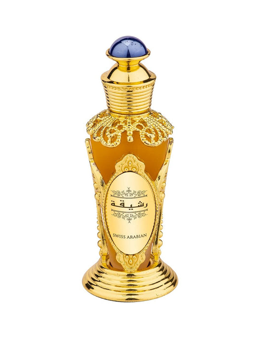 Rasheeqa - Luxury Arabian Perfume Oil, Seductive Signature Fragrance from Dubai, Long Lasting - 0.6 oz