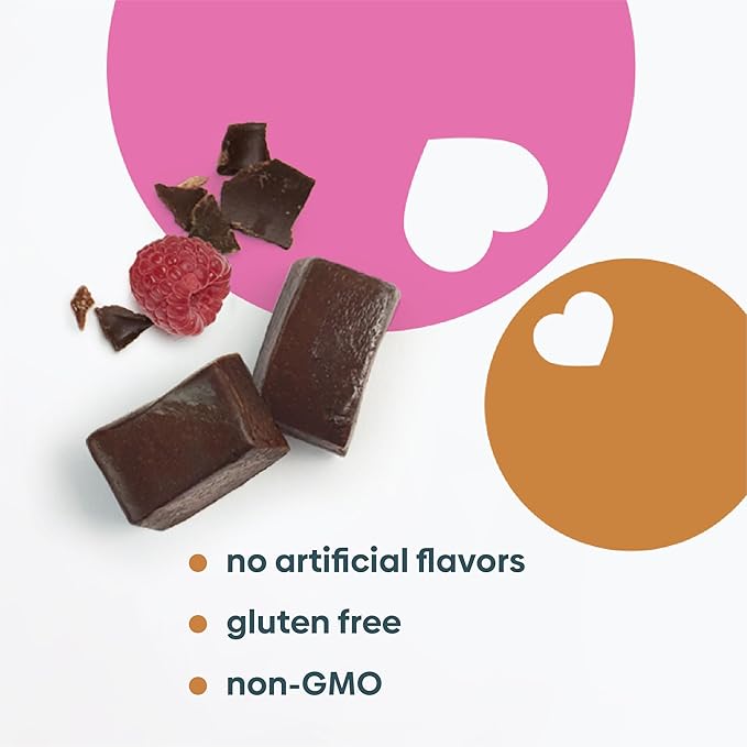 UpSpring Lactation Supplement for Breastfeeding, Lactation Snacks with Fenugreek and Blessed Thistle, Breastfeeding Essentials Support, Breast Milk Supply - Choco Raspberry (28 Count)